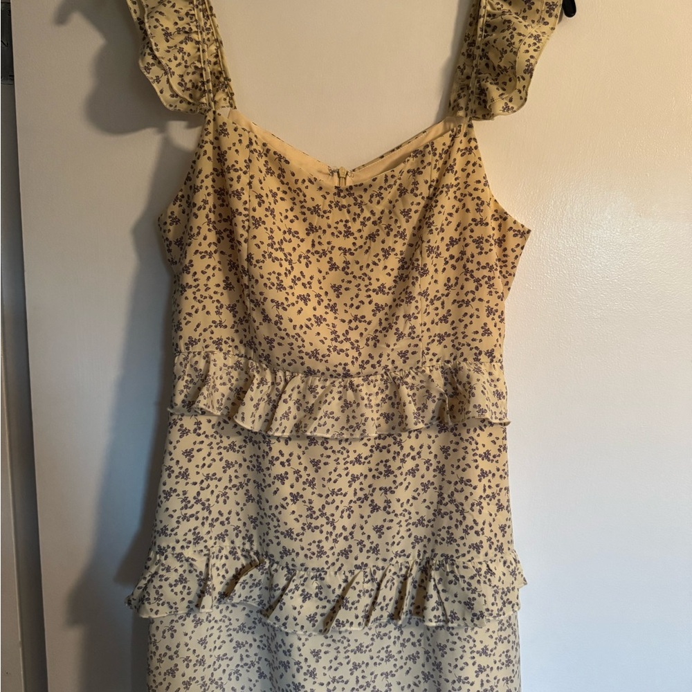 Floral Ruffle Dress